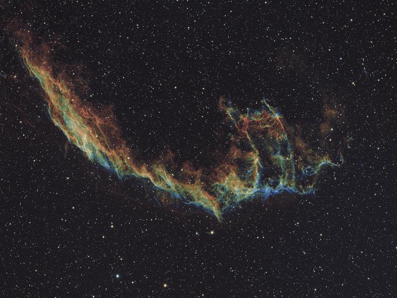 NGC6992 - The Eastern Veil in Bicolor