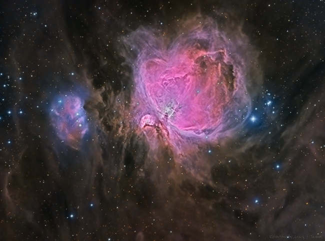 M42 - The Orion Nebula in HaRGB
