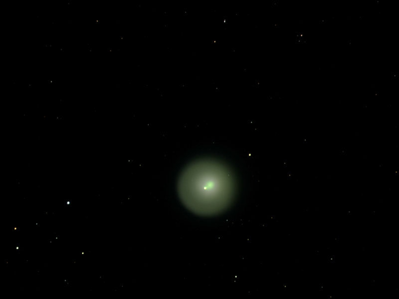 Comet 17P/Holmes on 10/29/2007