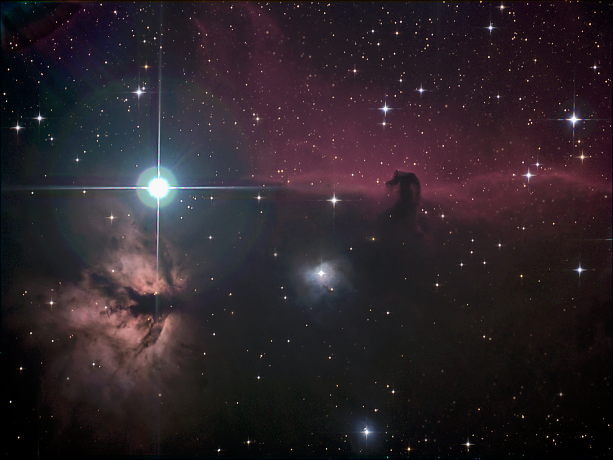 HorseHead/Flame Nebula