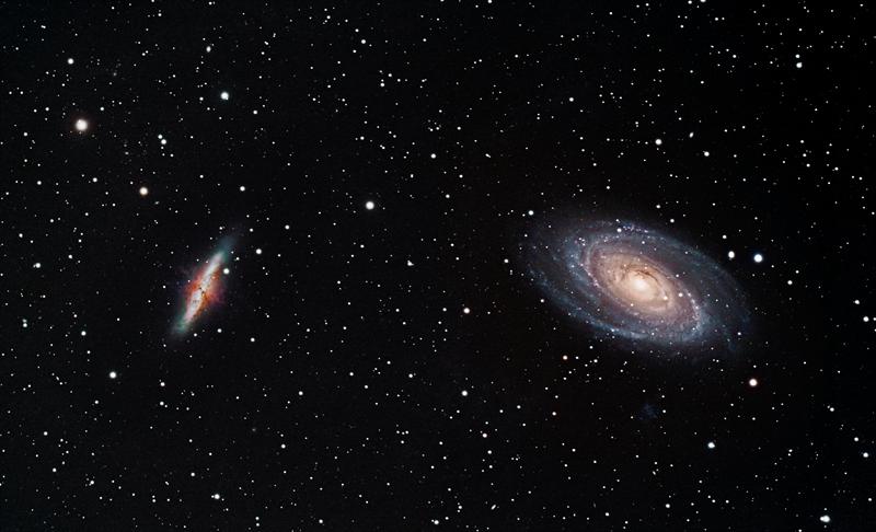 M81 and M82 galaxies