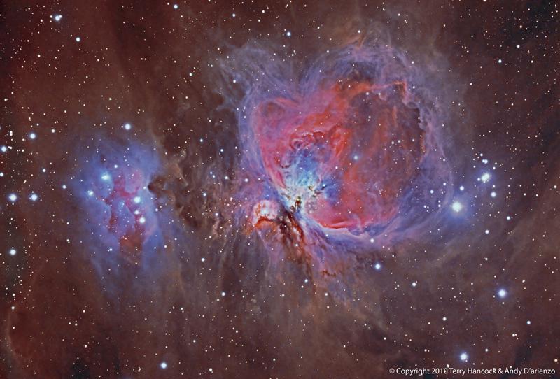 M42 from the light and dark side