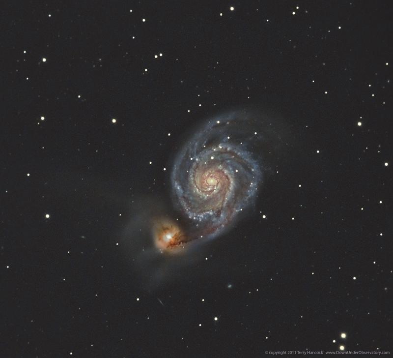 M51 The Whirlpool Galaxy LRGB