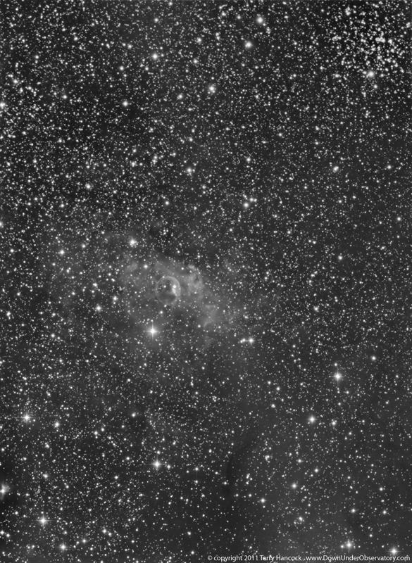 Bubble Nebula NGC 7635 Ha