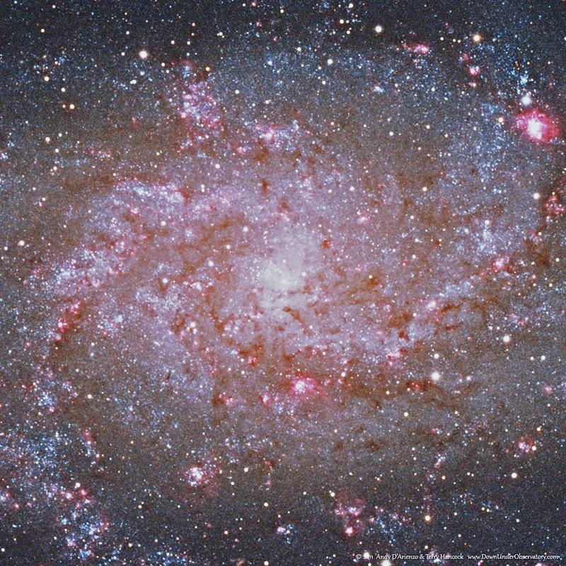 M33 Down To The Core