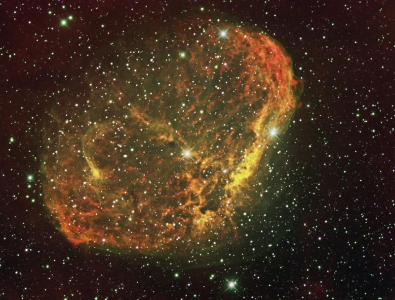 The Crescent Nebula CFHT Palette