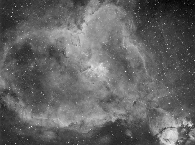 The Heart Nebula IC 1805 H-Alpha