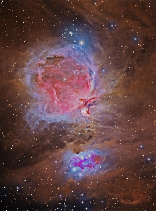 The Great Orion Nebula LRGB+H-Alpha
