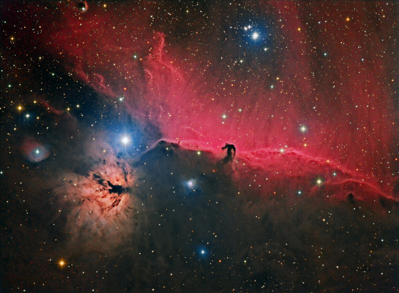Horsehead and Flame