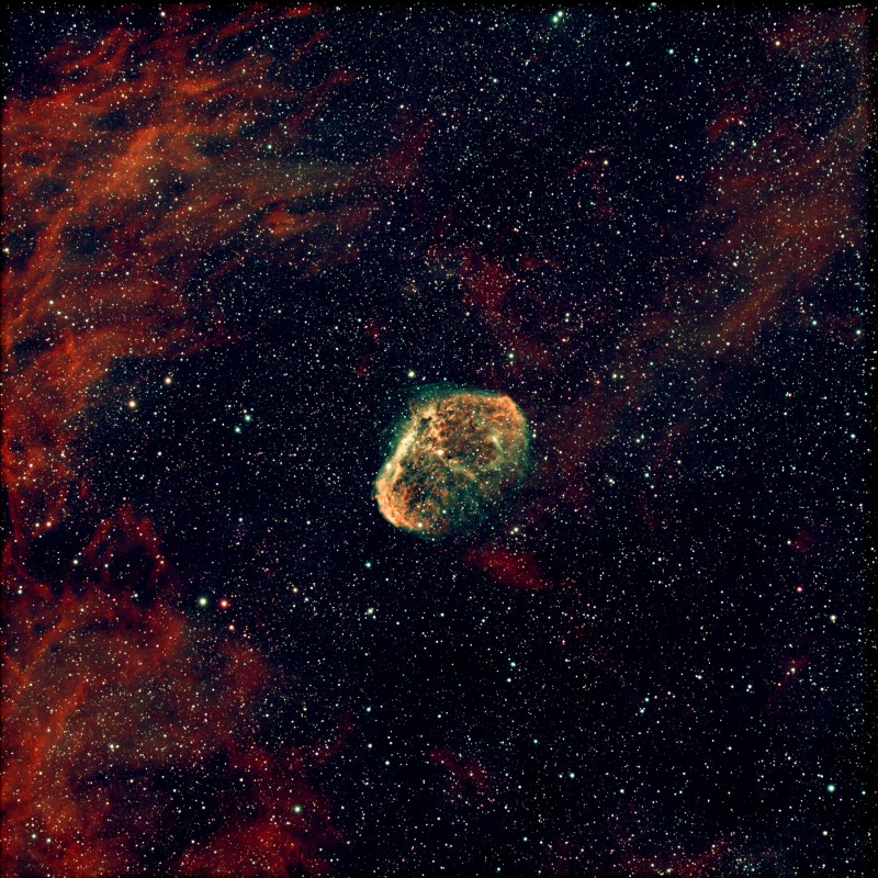 Crescent nebula
