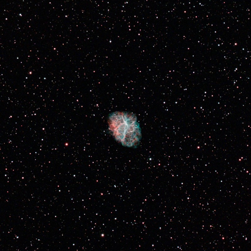M1 Crab Nebula.