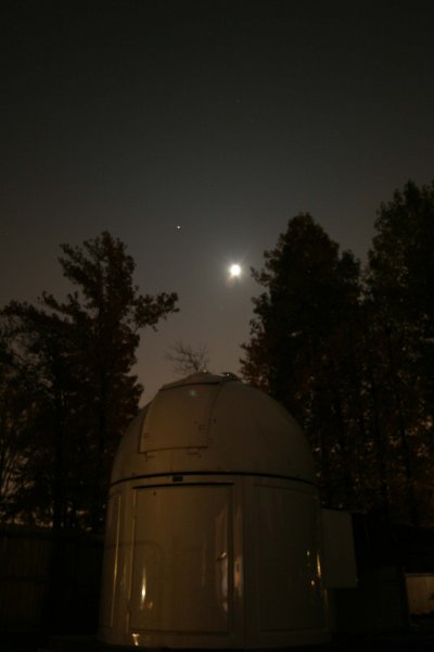 Moon & Mars over JATO