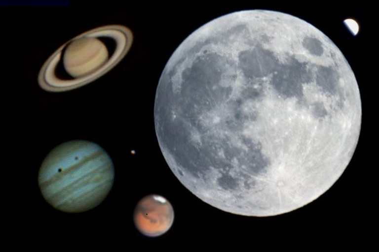 Monn & Planets