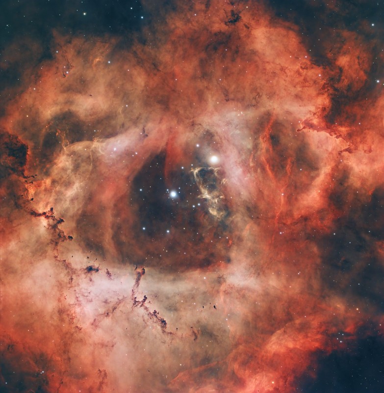 Rosette Nebule in One-Shot Color