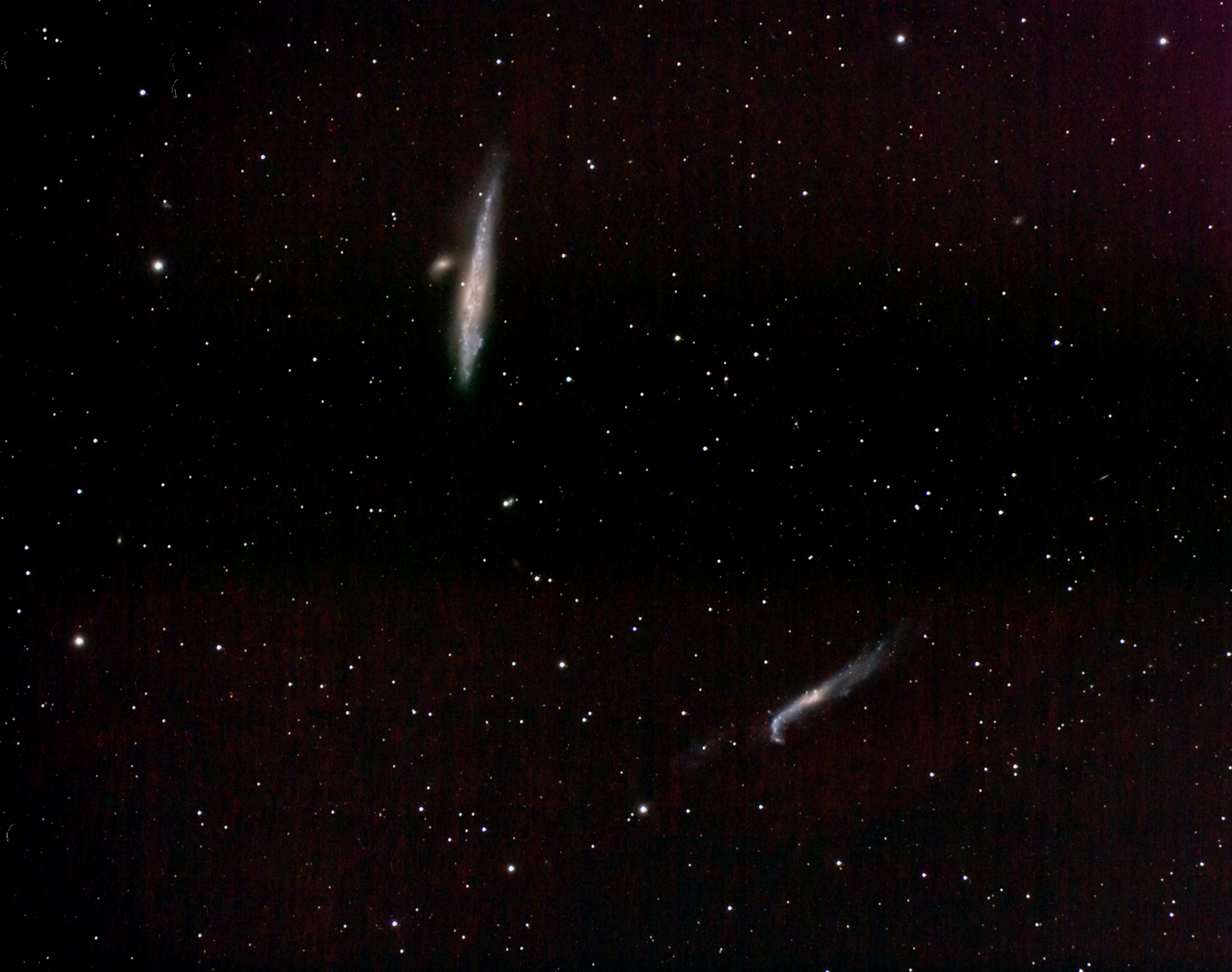 NGC 4631- NGC 4656