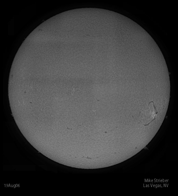 19Aug06 Solar Activity