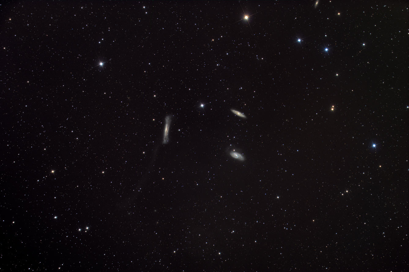 Leo Trio of Galaxies