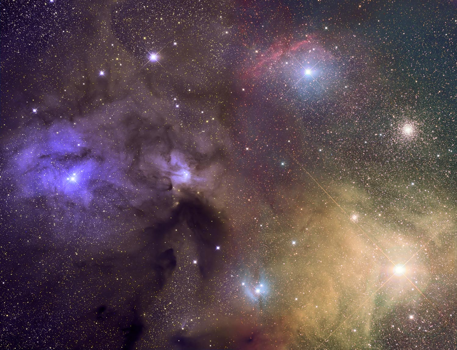 Antares, M4 & Rho Ophiuchi