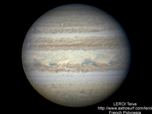 Jupiter from French Polynesia