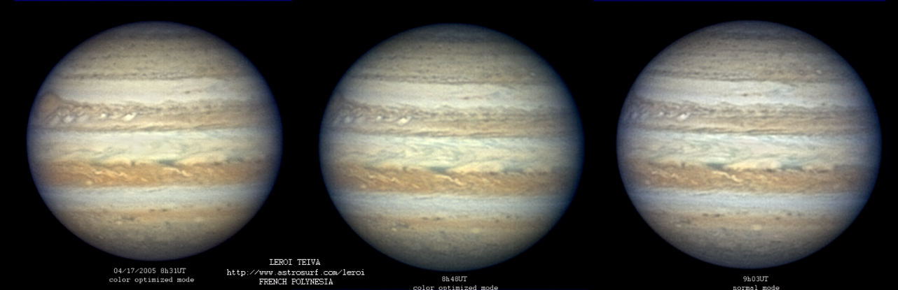 Jupiter fron French Polynesia