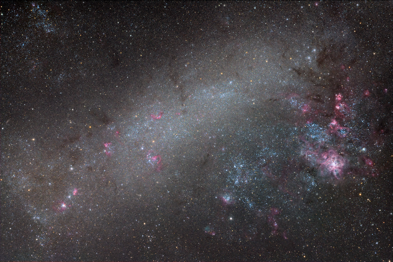 LMC and Tarantula Nebula