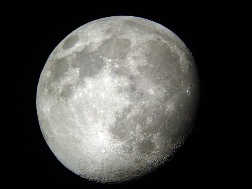 The whole moon and nothing but...