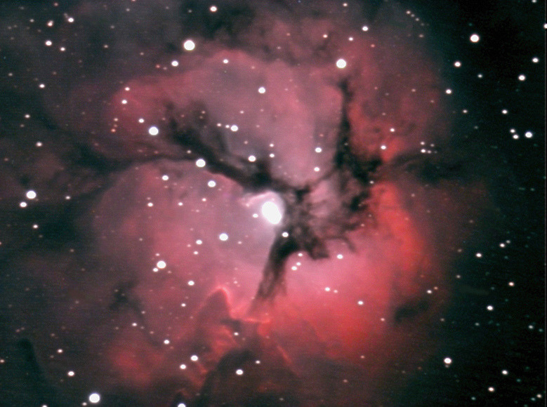 M20 Trifid and jet