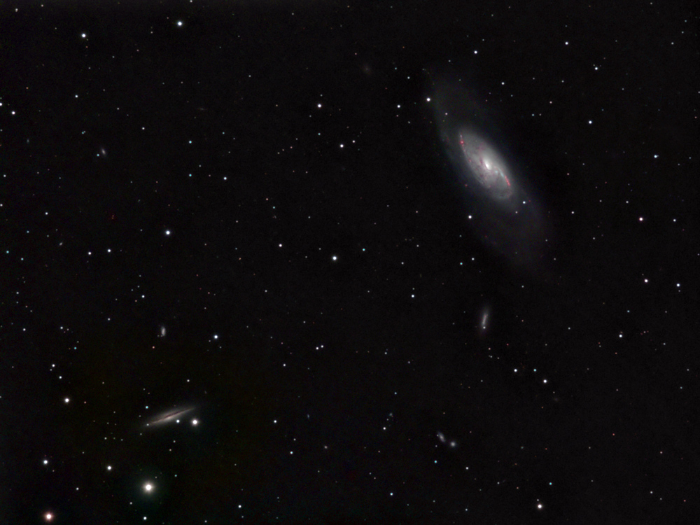 M106 and Friends in HaLRGB