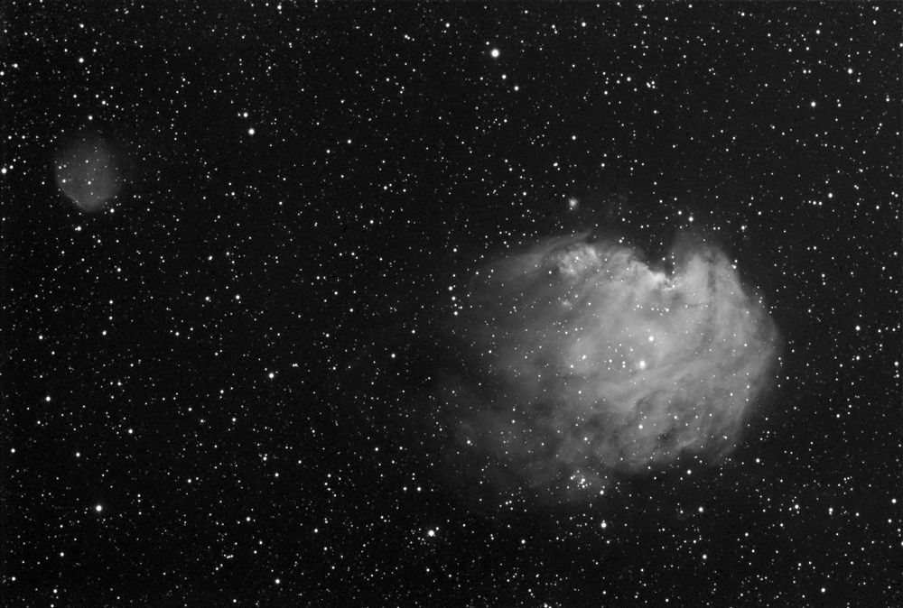 NGC 2174 - The Monkey Head Nebula in Ha
