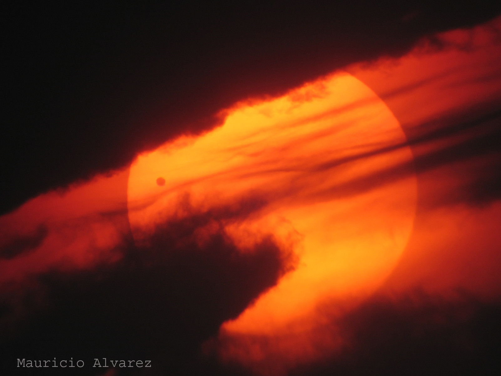 venus transit at sunrise 2