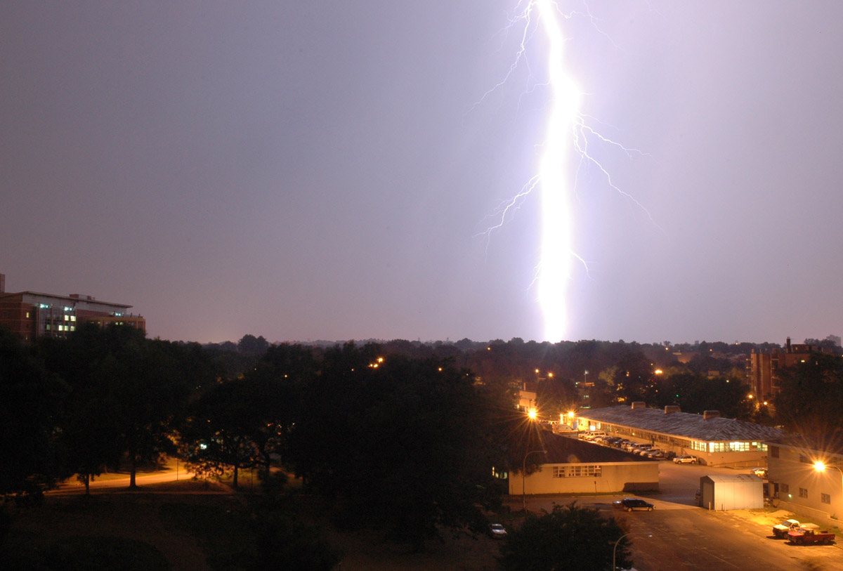 Poweful lightning