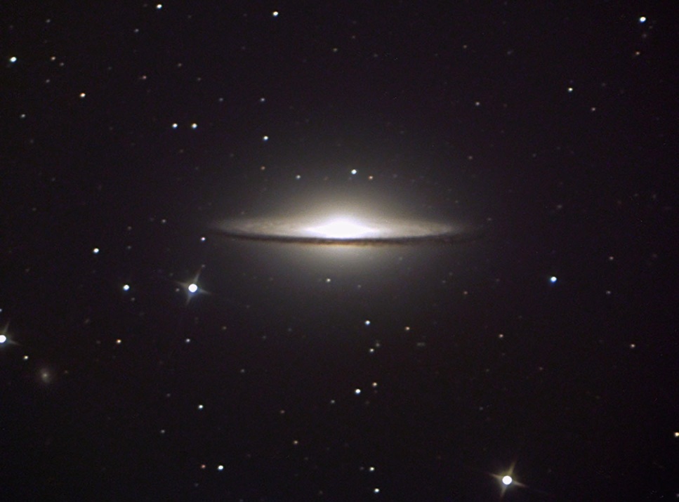 M104 hovers in space