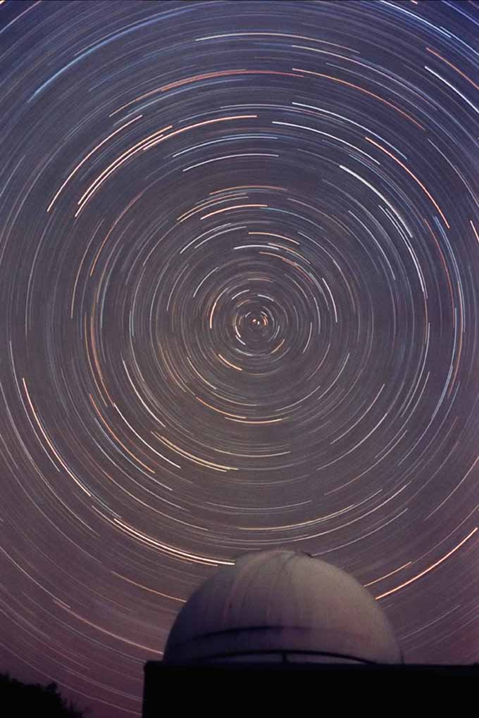 Star Trails over Mt Campbell Observatory