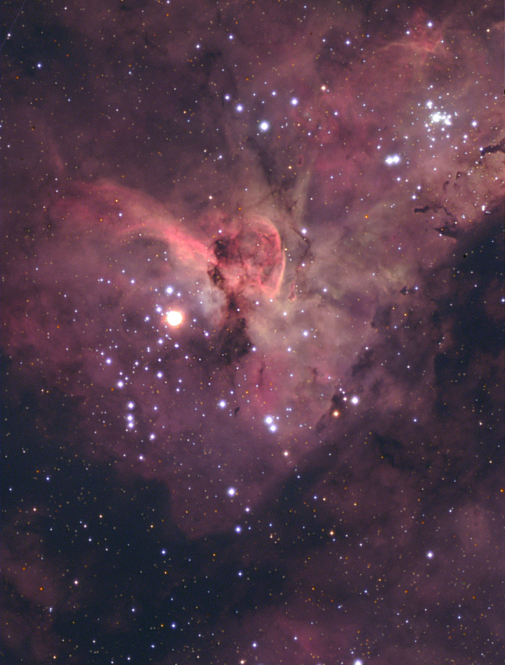 The Keyhole Nebula Eta Carina