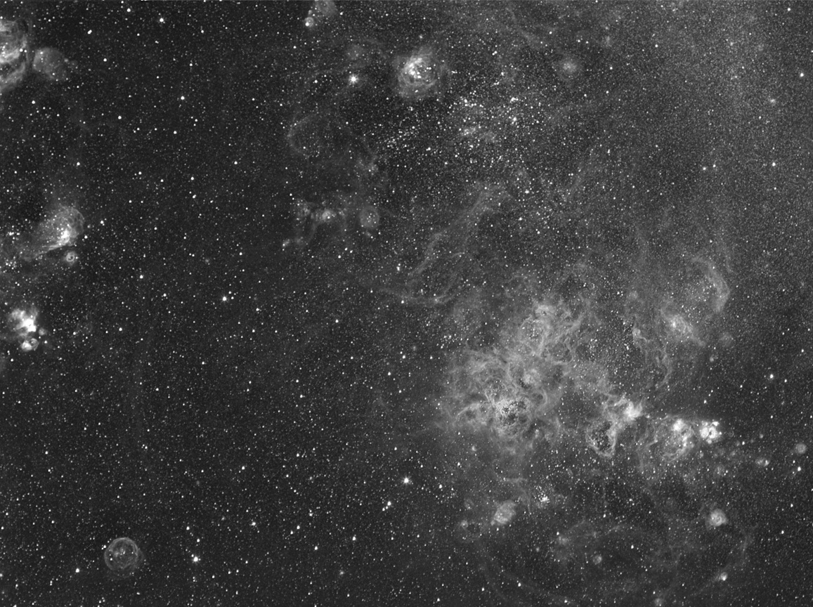 LMC and plenty of H-alpha
