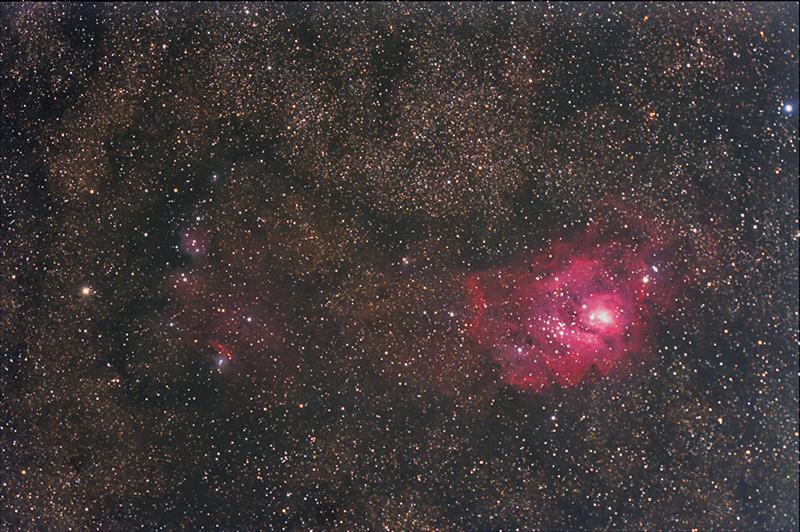 M-8 AND NGC-6559