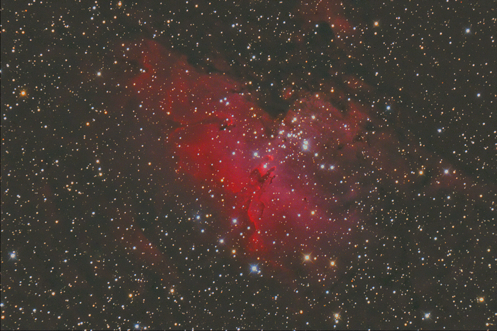 M-16 THE EAGLE NEBULA
