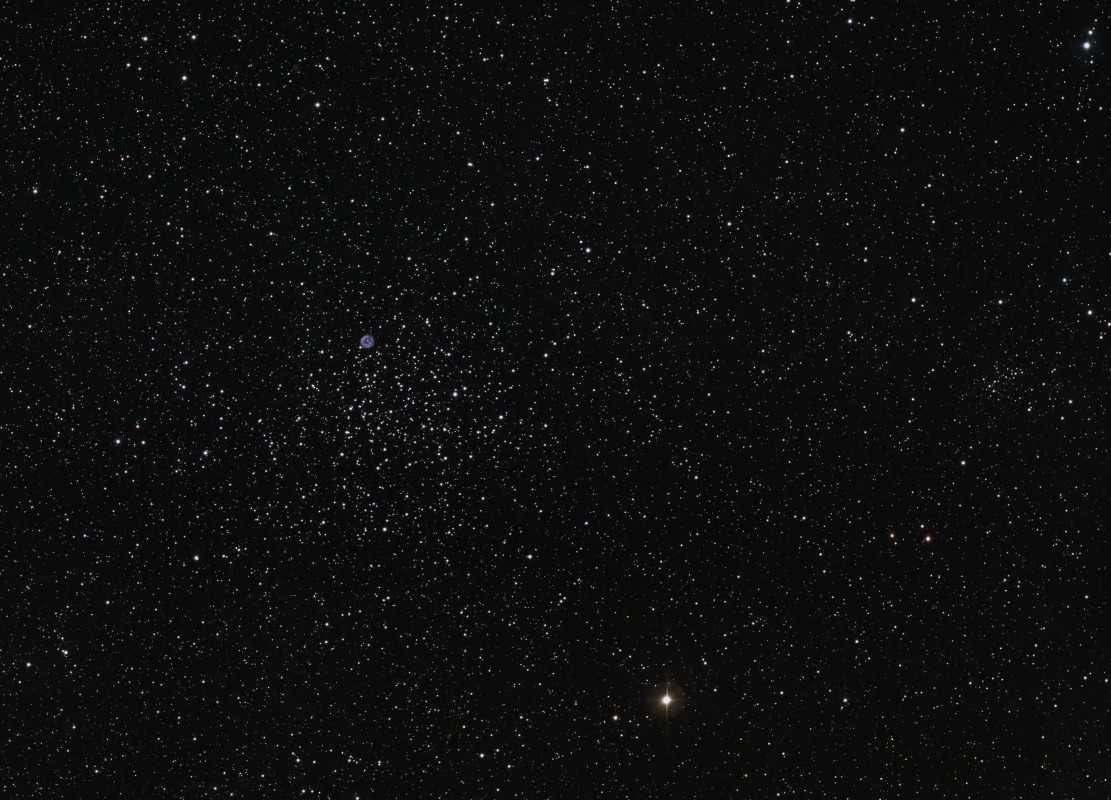 M46 plus NGC 2425