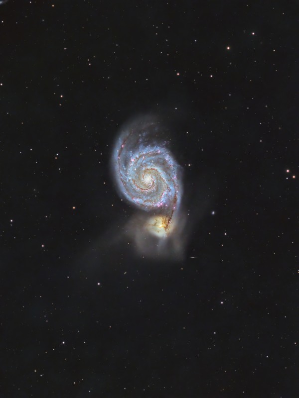 M51 HaLRGB
