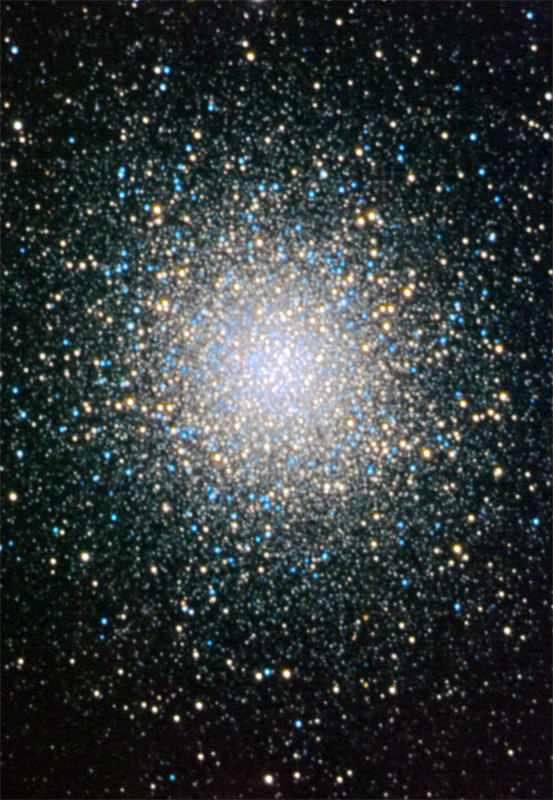 The heart of M13