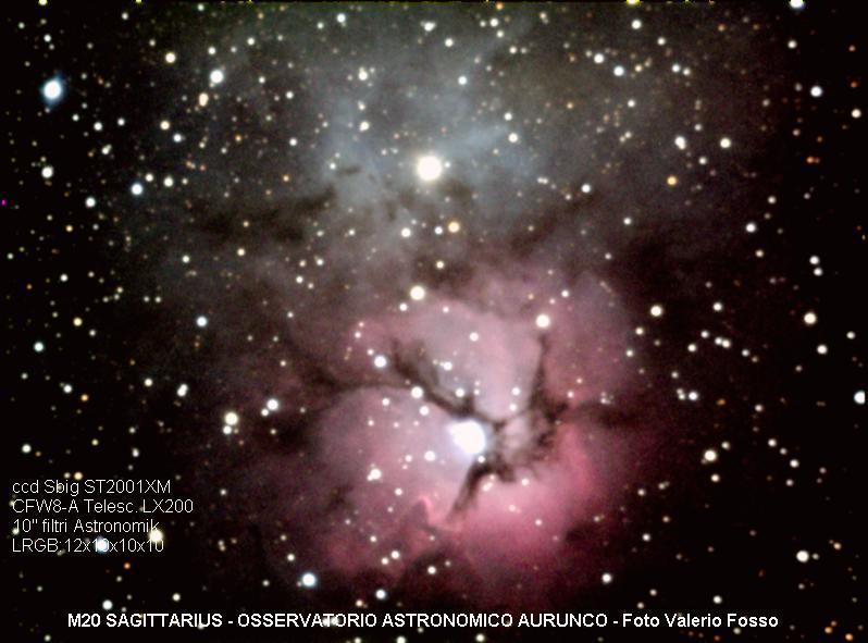 M20 the Trifid Nebula