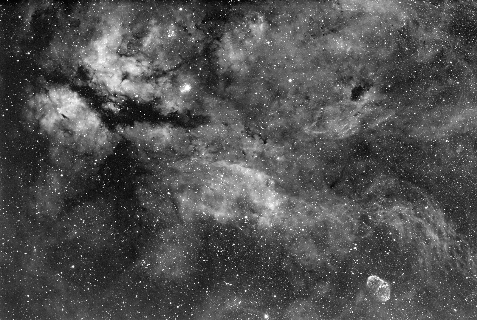 Gamma Cygni H-Alpha