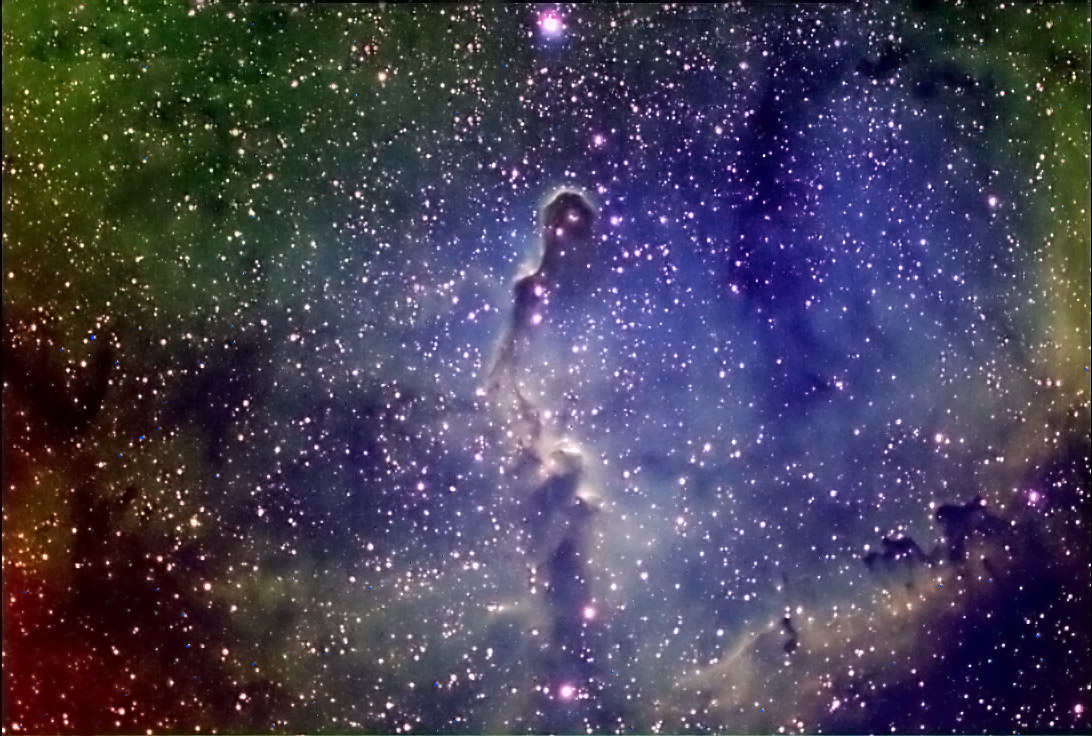IC 1396 SII HA OIII