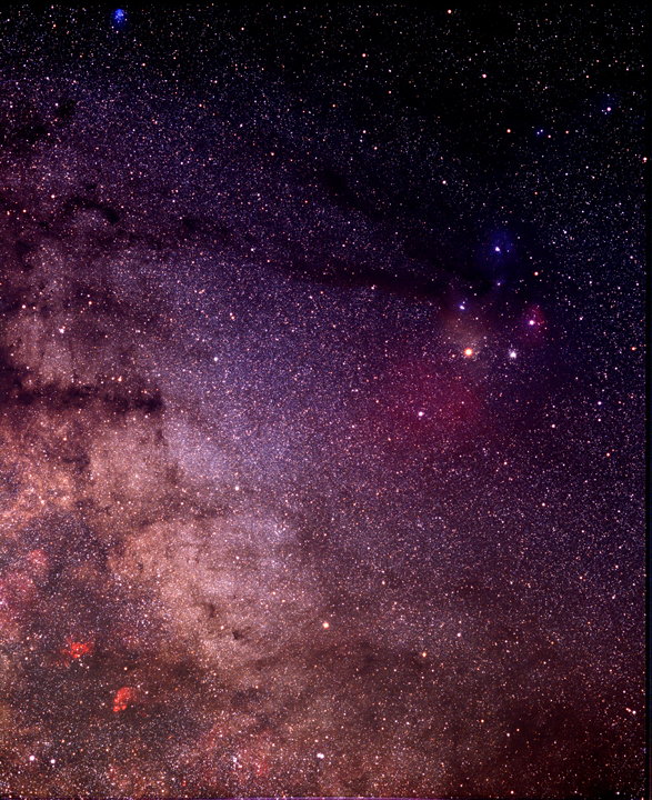 Rho Ophiuchus and the Cats Paw