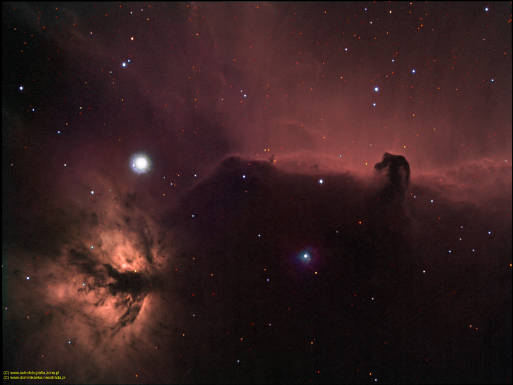 HorseHead Nebula from Warsaw (Poland)