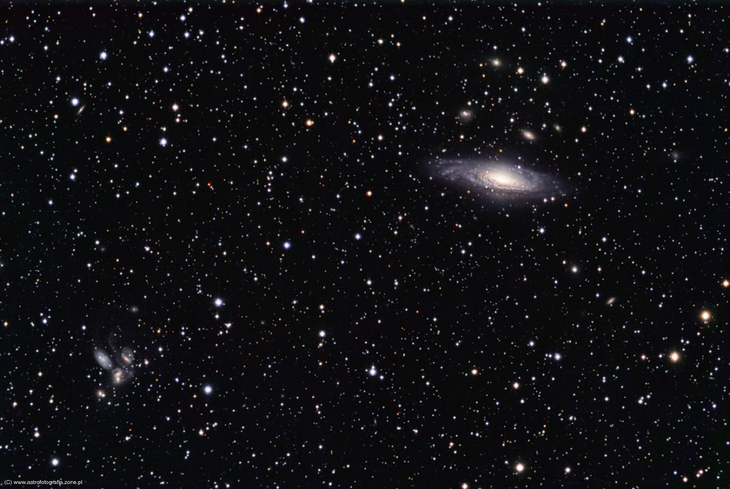 NGC7331 and Stephans Quintet