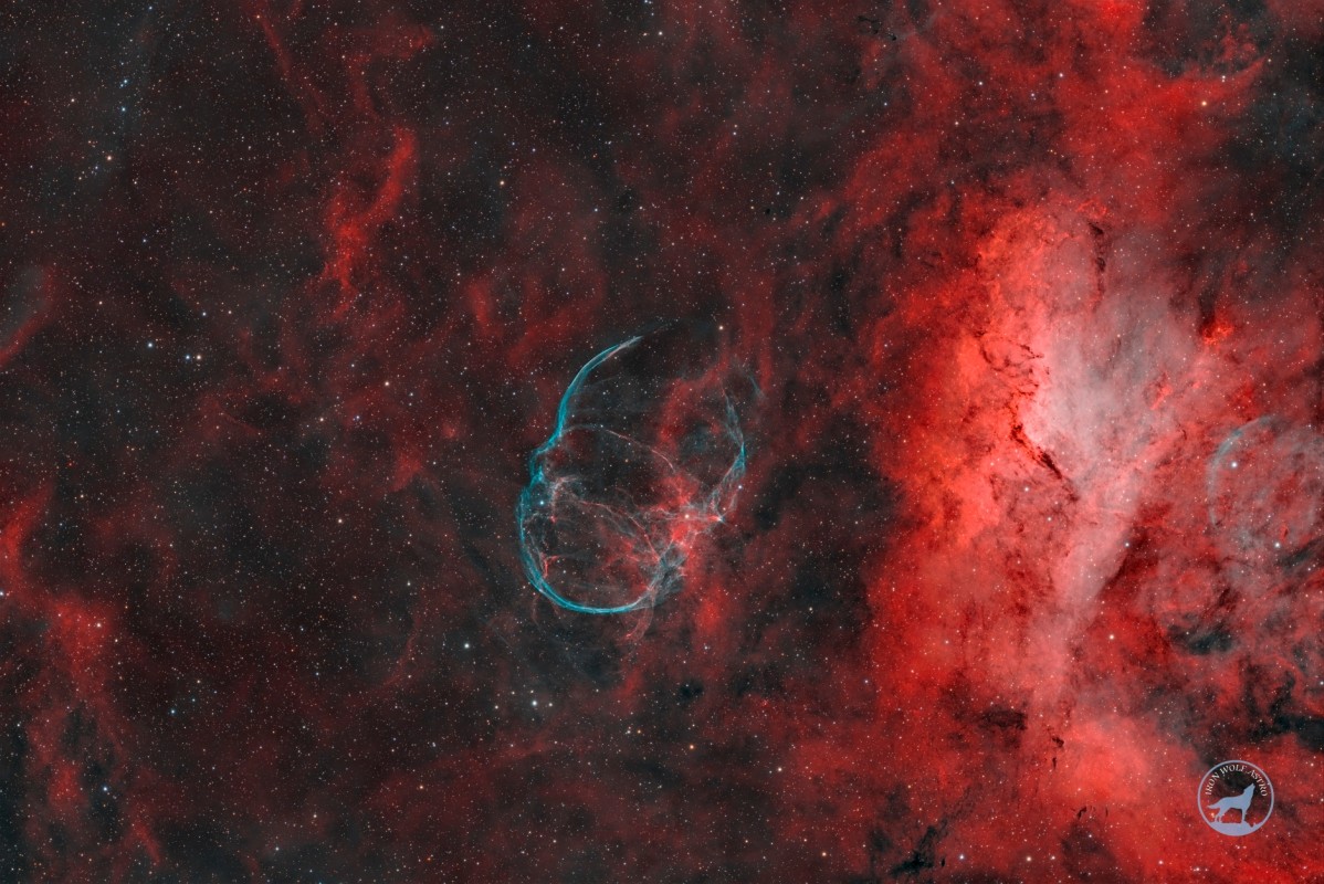 SNR G206.9+02.3 Supernova Remnant in Monoceros
