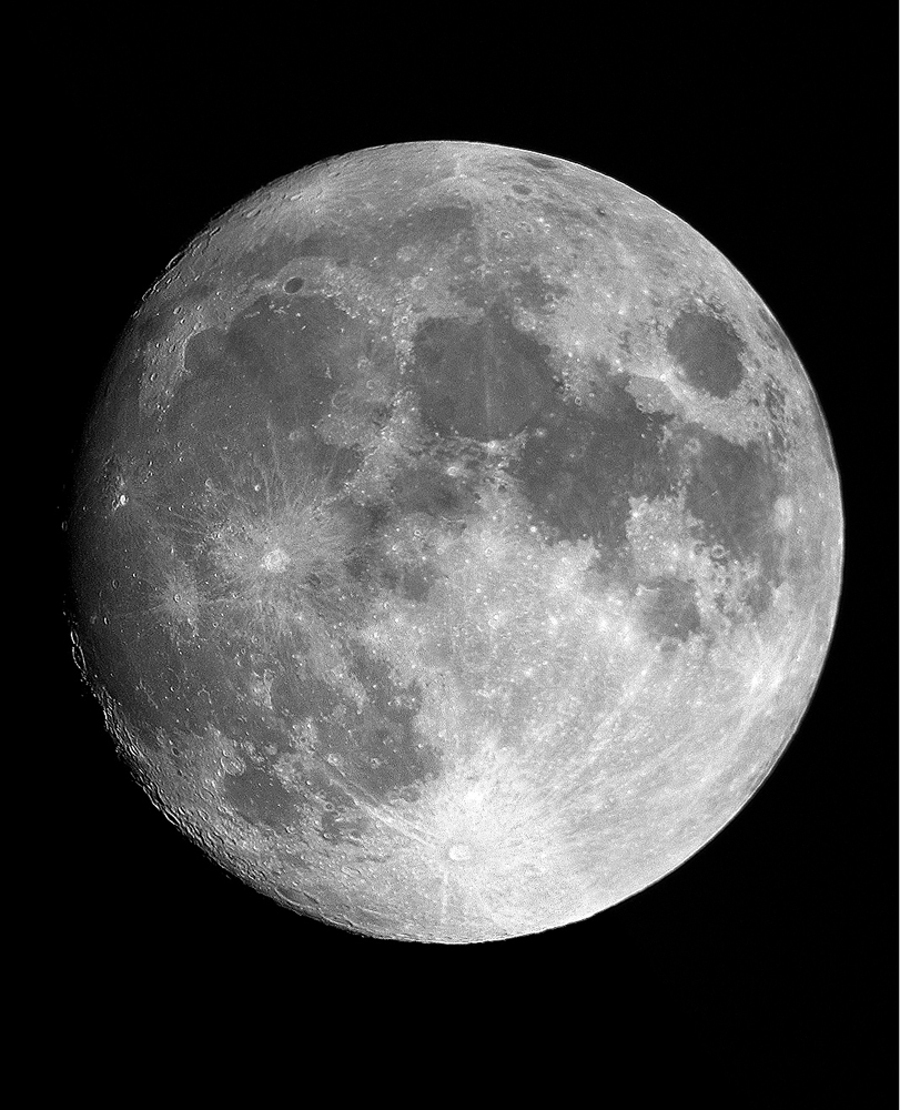 86% complete, moon