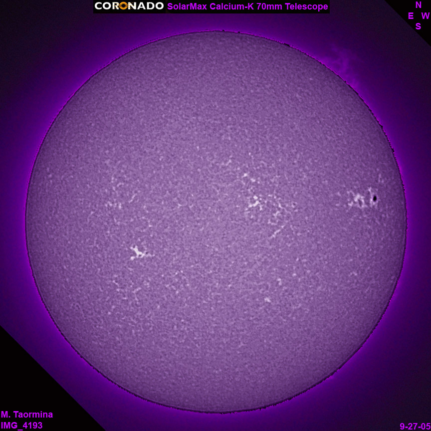 Solar Prom in Calcium-K