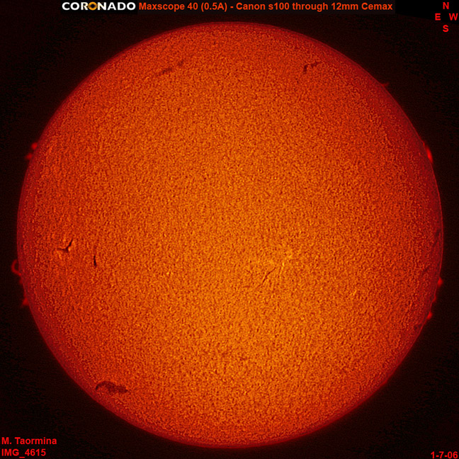 Sun in H-alpha